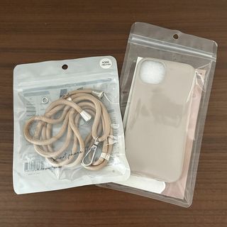 3COINS - 3coins(スリコ)スマホホルダー＆スマホケースiPhone13/14用セット