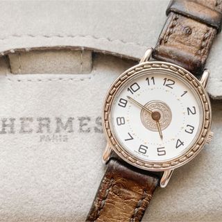 エルメス(Hermes)の【稼働品】エルメス■セリエ　レディースウォッチ(腕時計)