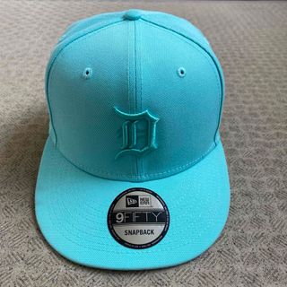 ニューエラー(NEW ERA)の日本未発売 MLB Detroit Tigersターコイズブルー(キャップ)