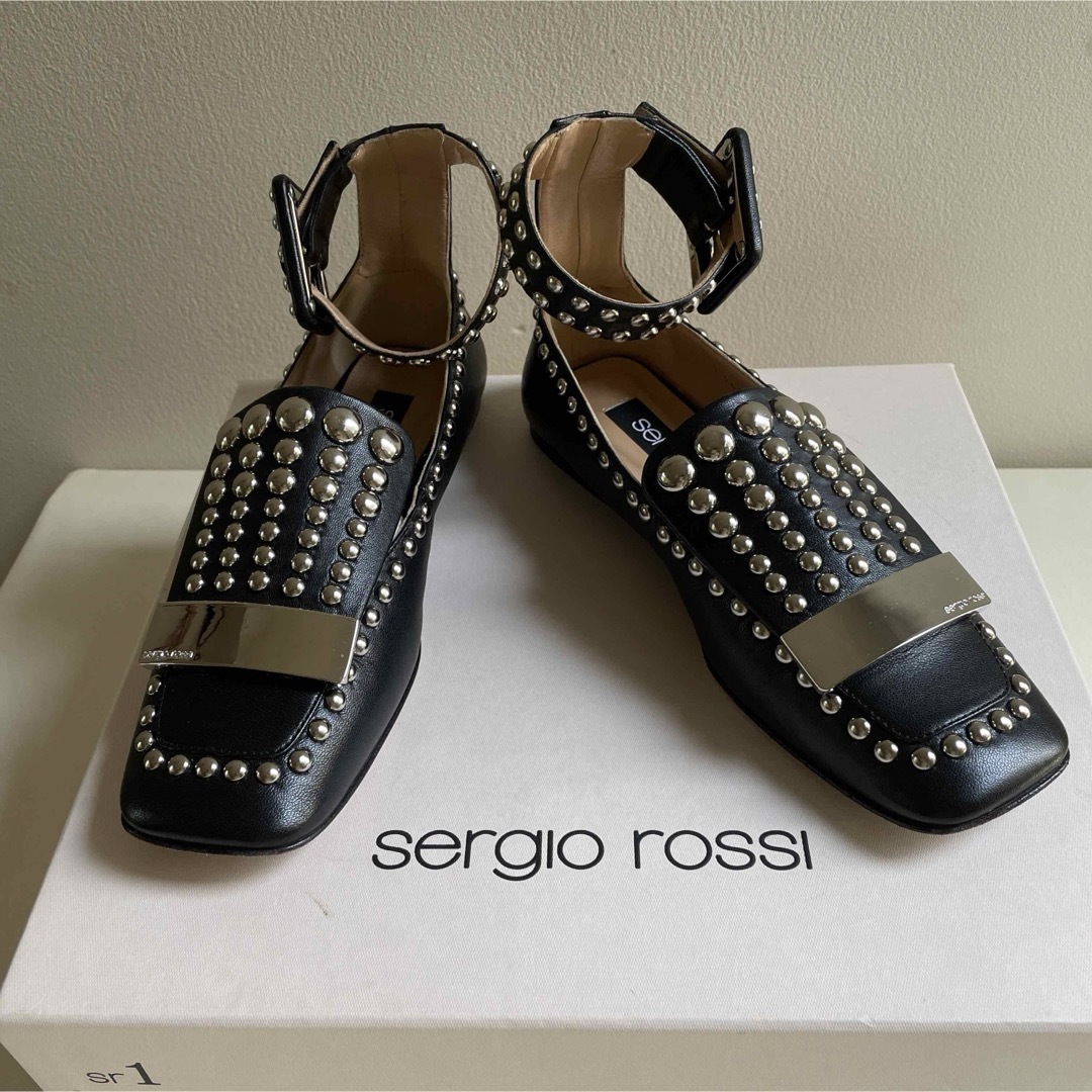 Sergio Rossi sr1 フラットシューズ 34.5 Sergio Rossi sr1 フラットシューズ 34.5