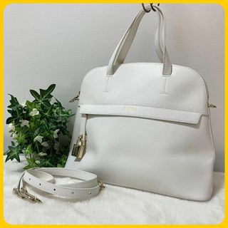 フルラ(Furla)の極美品 FURLA 2way パイパー ショルダー ハンド バッグ 鍵 現行ロゴ(ショルダーバッグ)