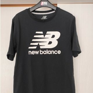 New Balance - New Balance　ニューバランス　メンズ　半袖Ｔシャツ　ブラック