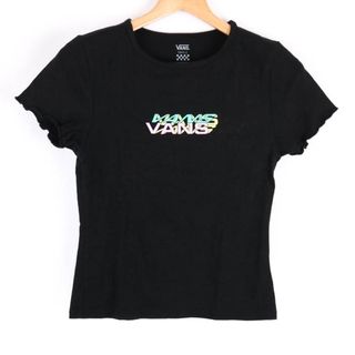 ヴァンズ(VANS)のバンズ 半袖Ｔシャツ トップス レディース Sサイズ ブラック VANS(Tシャツ(半袖/袖なし))