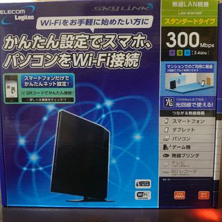 エレコム(ELECOM)のLogitec 無線LANルーター LAN-W301NR(PC周辺機器)