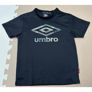 UMBRO - 【umbro アンブロ】デサント　ジュニア 半袖Tシャツ ブラック 迷彩　130