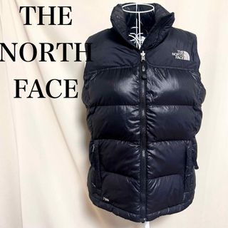 ザノースフェイス(THE NORTH FACE)のザノースフェイス ヌプシ　ダウンベスト ブラック 700フィル(ダウンベスト)