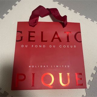 ジェラートピケ(gelato pique)の【新品】ジェラートピケ 紙袋 クリスマスバージョン(ショップ袋)