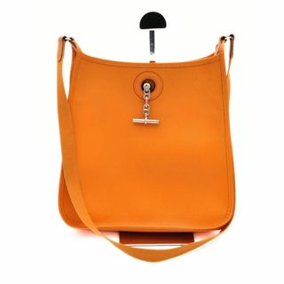 エルメス(Hermes)のエルメス 【美品】 ヴェスパ クシュベル オレンジ □H刻印 ショルダーバッグ(ショルダーバッグ)