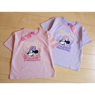 ディズニー(Disney)の新品ミニー*子供服Ｔシャツ*未使用ディズニー*送料無料キッズ*Disney半袖(Tシャツ/カットソー)