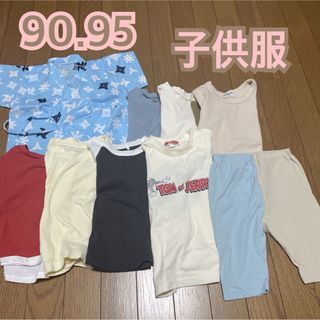 ニシマツヤ(西松屋)の子供服　まとめ売り　90cm 95cm(Tシャツ/カットソー)