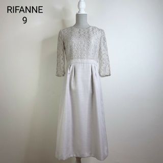 リファンネ(RIFANNE)のリファンネ ワンピース 花柄レース切り替え(ロングワンピース/マキシワンピース)