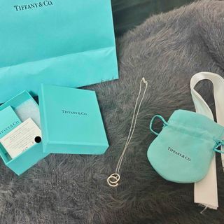 ティファニー(Tiffany & Co.)のティファニー Tiffany ダブルリングネックレス　スターリング 正規品(ネックレス)