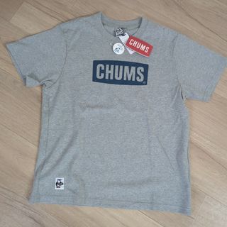 CHUMS　チャムス　Tシャツ　グレー(Tシャツ/カットソー(半袖/袖なし))