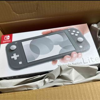 ニンテンドースイッチ(Nintendo Switch)のNintendo Switch Liteグレー　新品未開封(家庭用ゲーム機本体)