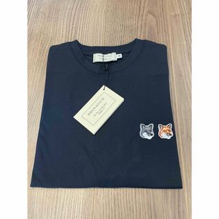 メゾンキツネ(MAISON KITSUNE')のメゾンキツネ ダブルフォックスtシャツ XS(Tシャツ(半袖/袖なし))