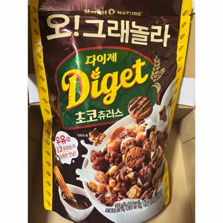 韓国シリアルMarket O オ! グラノーラ ダイゼ　チョコチュロス　300g(その他)