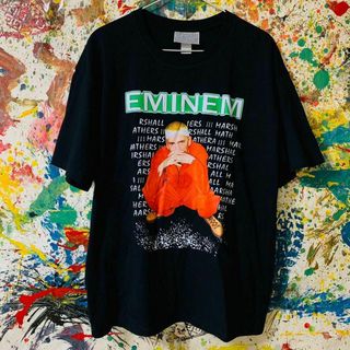 EMINEM Tシャツ 半袖 メンズ リプリント 新品 RAP HIPHOP(Tシャツ/カットソー(半袖/袖なし))