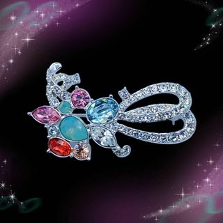 スワロフスキー ブローチ/コサージュの通販 600点以上 | SWAROVSKIの スワロフスキー ブローチ/コサージュの通販 600点以上 | SWAROVSKIの