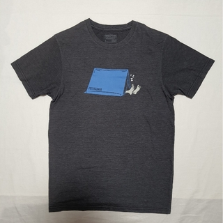 パタゴニア(patagonia)の美品 パタゴニア 半袖Tシャツ S グレー(Tシャツ/カットソー(半袖/袖なし))
