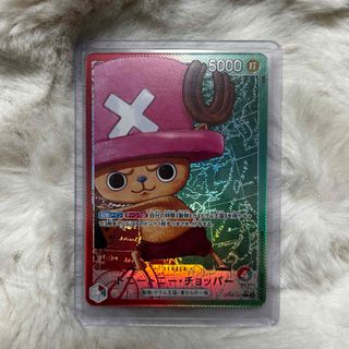 ワンピース(ONE PIECE)のワンピースカード　チョッパー　リーダーカード　パラレル(その他)