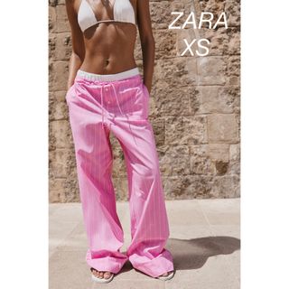 ザラ(ZARA)のZARA ストライプ ボクサー パジャマボトムス(カジュアルパンツ)