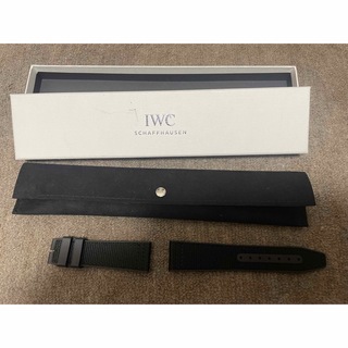 IWC - IWC 純正ラバーベルト 21-18mm ブラック