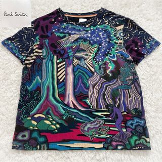 Paul Smith  ポールスミス　ドリーマーTシャツ　総柄　マルチカラー