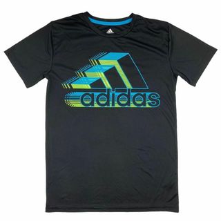 adidas スポーツウェア 半袖 シャツ ロゴLサイズ HI-15(Tシャツ/カットソー(半袖/袖なし))