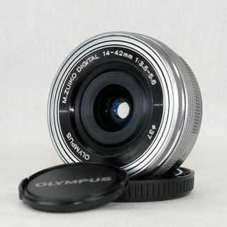 オリンパス 電動パンケーキレンズ M.ZUIKO 14-42mm シルバー(レンズ(ズーム))