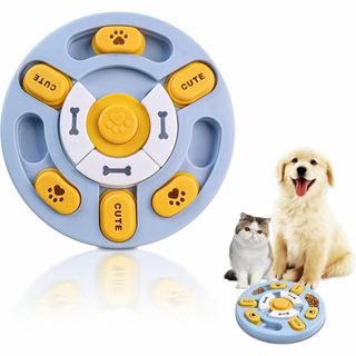 犬 猫用 ペット餌 おやつディスペンサー 知育玩具 給餌器(ペットフード)