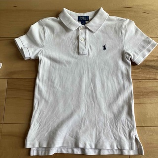 ポロラルフローレン(POLO RALPH LAUREN)のラルフローレン　ポロシャツ　半袖　白　115   110(Tシャツ/カットソー)