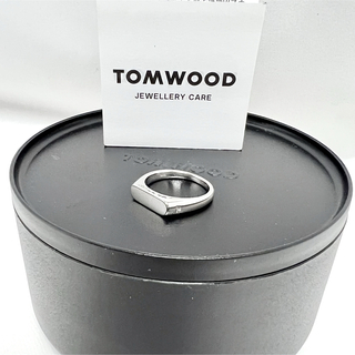 TOM WOOD - 58 新品 トムウッド Knut Ring クヌート リング スクエア 指輪 
