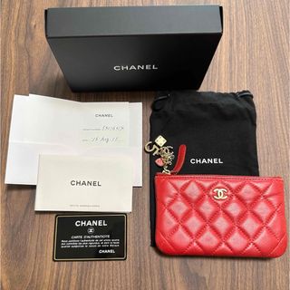 シャネル(CHANEL)のCHANEL  マトラッセ  チャーム付きコインケース(コインケース)