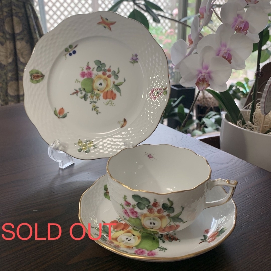 最終お値下げ☆未使用保管品☆ヘレンド ②フルーツ&フラワー 最終お値下げ☆未使用保管品☆ヘレンド ②フルーツ&フラワー