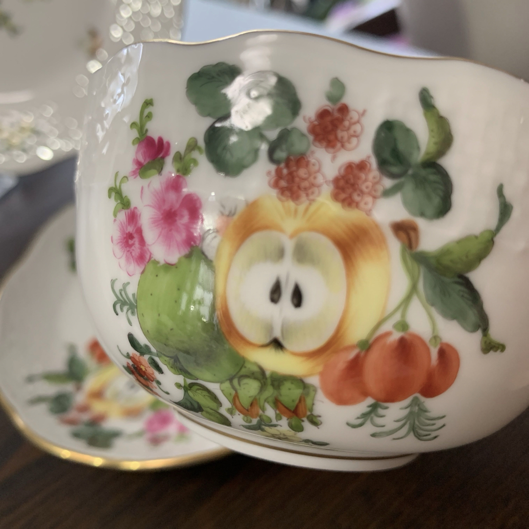 最終お値下げ☆未使用保管品☆ヘレンド ②フルーツ&フラワー 最終お値下げ☆未使用保管品☆ヘレンド ②フルーツ&フラワー