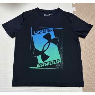 UNDER ARMOUR - 【アンダーアーマー】ジュニア 子供 半袖Tシャツ ブラック 140cm