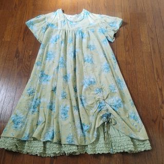 ピンクハウス　新品　ブルースターワンピース