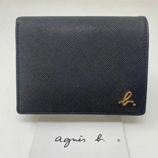 agnes b. - ✨先着1点限り✨agnes b.  アニエスベー 二つ折り財布 ブラック 財布