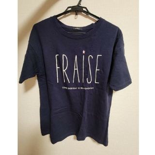 w closet - ダブルクローゼット　Tシャツ　ネイビー　紺色　ロゴT　wcloset