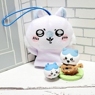 チイカワ(ちいかわ)のちいかわ モモンガ 指先パペット ハチワレ ミニフィギア(ぬいぐるみ)