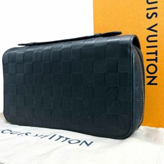 ルイヴィトン(LOUIS VUITTON)の美品✨ LOUISVUITTON ルイヴィトン ダミエアンフィニ ジッピーXL(セカンドバッグ/クラッチバッグ)