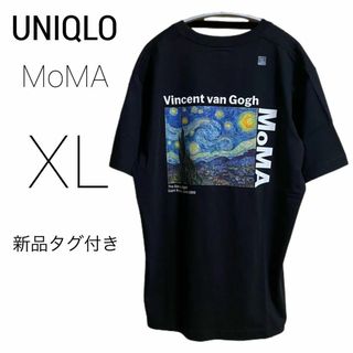 新品タグ付✨UNIQLO tシャツ MoMA UT ブラック ユニクロ XL