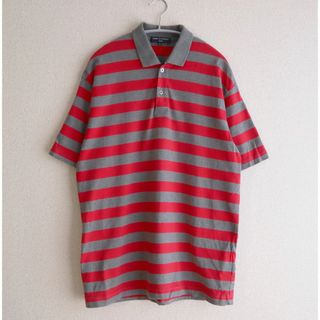 COMME des GARCONS HOMME　ボーダー 半袖ポロシャツ