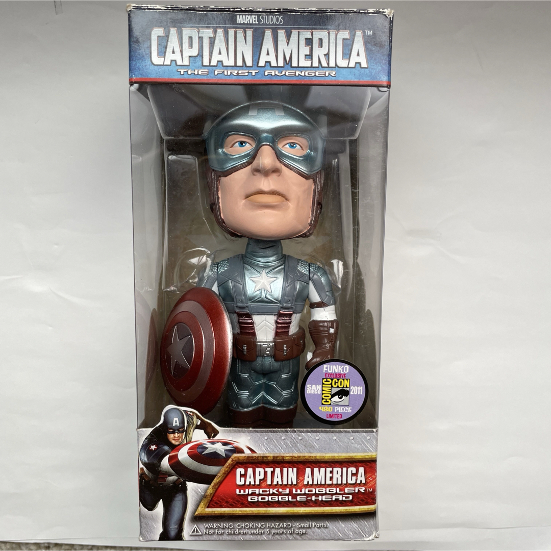 Funko ファンコ キャプテンアメリカ ボビングヘッド 人形 フィギュア Funko ファンコ キャプテンアメリカ ボビングヘッド 人形 フィギュア