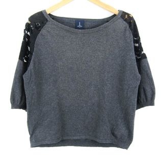 アダムエロペ 半袖Ｔシャツ トップス レディース 38サイズ グレー Adam et Rope'