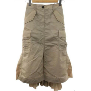 サカイ(sacai)のsacai サカイNylon Twill Skirt(ロングスカート)