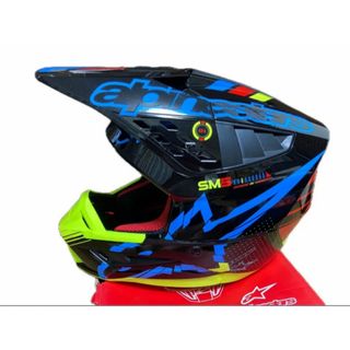 アルパインスターズ(alpinestars)のアルパインスターズ SM5 Action モトクロス オフロード ヘルメット L(ヘルメット/シールド)