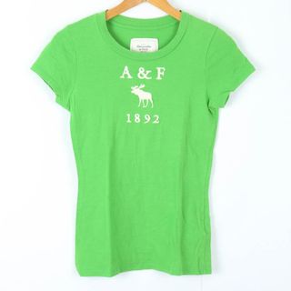 アバクロンビーアンドフィッチ(Abercrombie&Fitch)のアバークロンビーアンドフィッチ 半袖Ｔシャツ トップス レディース Sサイズ グリーン Abercrombie&Fitch(Tシャツ(半袖/袖なし))