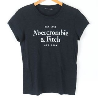 アバクロンビーアンドフィッチ(Abercrombie&Fitch)のアバークロンビーアンドフィッチ 半袖Ｔシャツ トップス レディース Sサイズ ネイビー Abercrombie&Fitch(Tシャツ(半袖/袖なし))