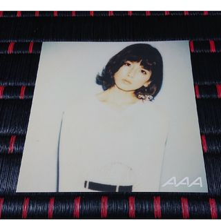 トリプルエー(AAA)の【未使用】AAA　アザージャケット　ブロマイド　宇野実彩子(ミュージシャン)